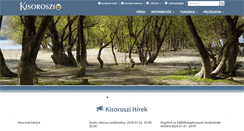Desktop Screenshot of kisoroszi.hu