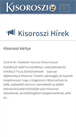 Mobile Screenshot of kisoroszi.hu